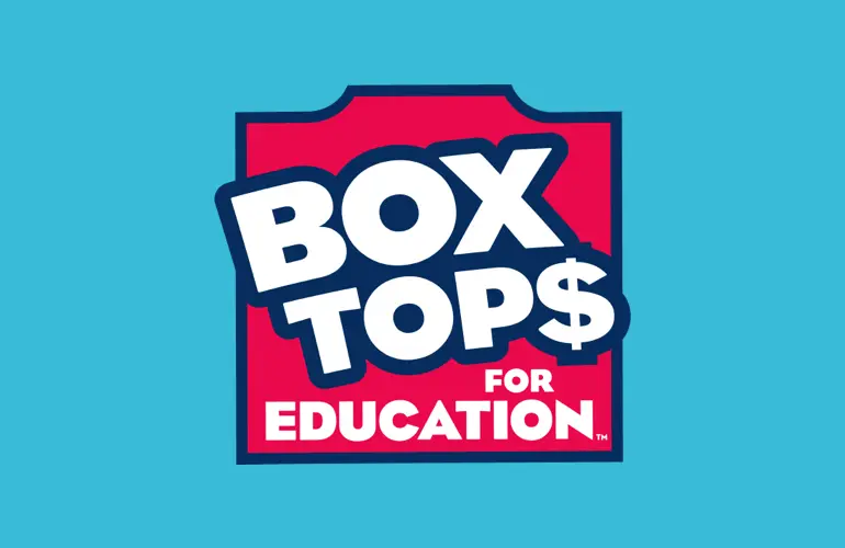 Box Tops for Education logo.