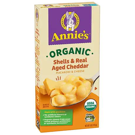 Annie's Organic Shells & Real Aged Cheddar Macaroni & Cheese