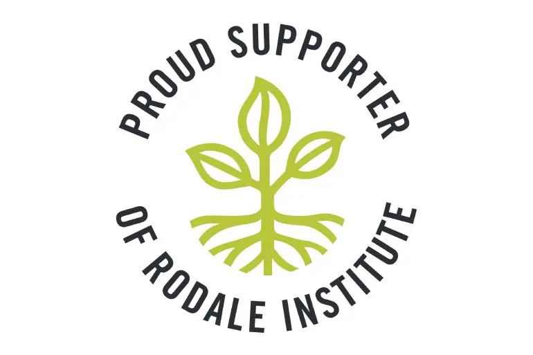 Rodale Institute supporter logo.