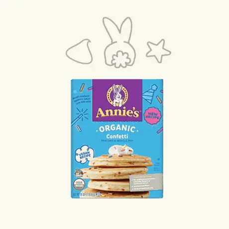 Annie's Organic Confetti Pancake & Waffle Mix product shot